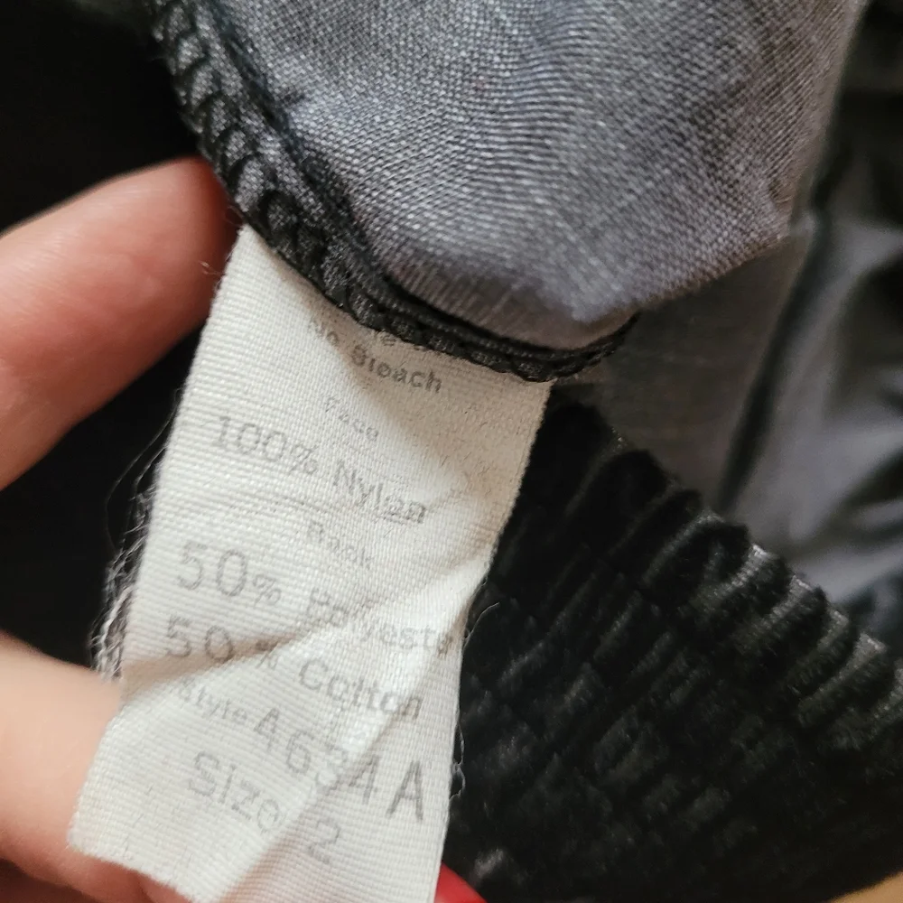 Vintage 1990s special occasion black velvet 2-piece suiting vest and dress pants - Picture 6 of 12